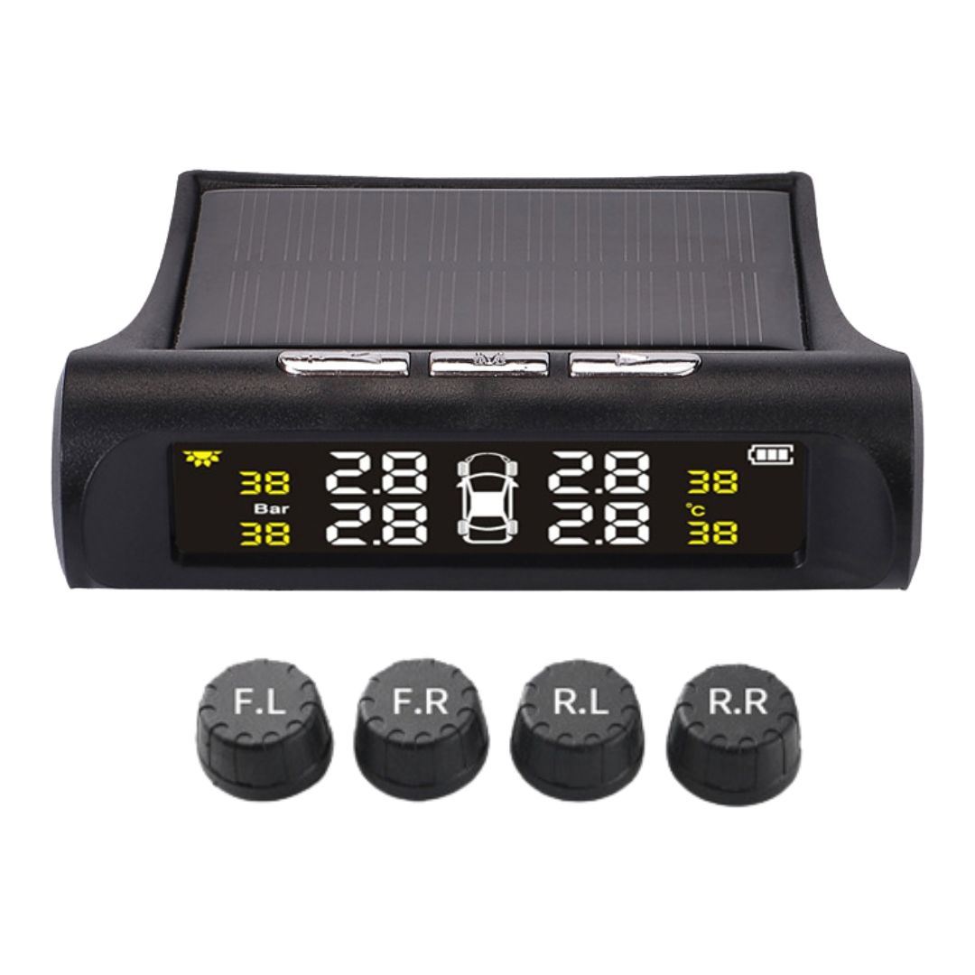 Medidor Presión Llantas SEISA Solar con Alarma AMK-X6